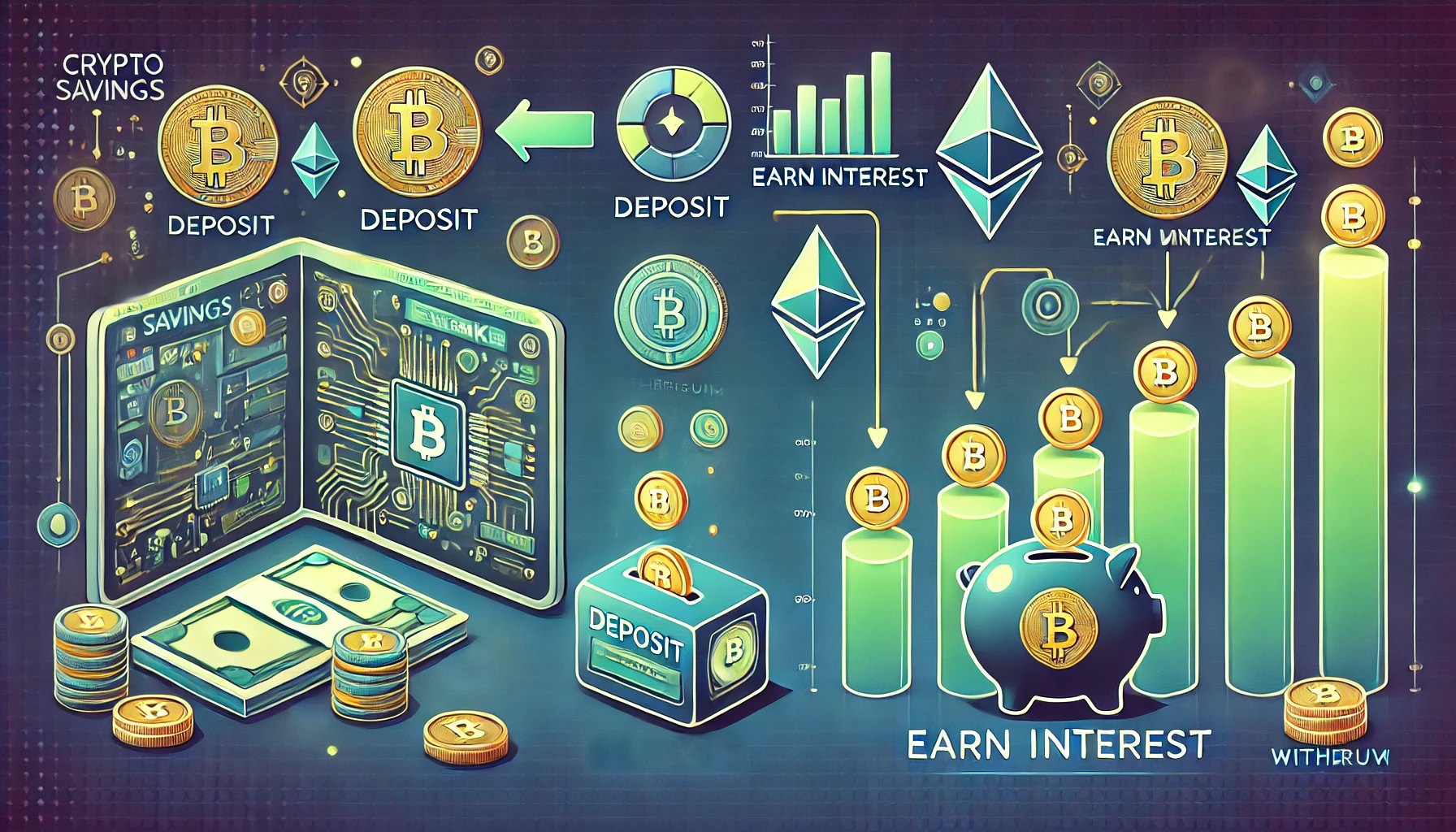 Crypto savings platforms