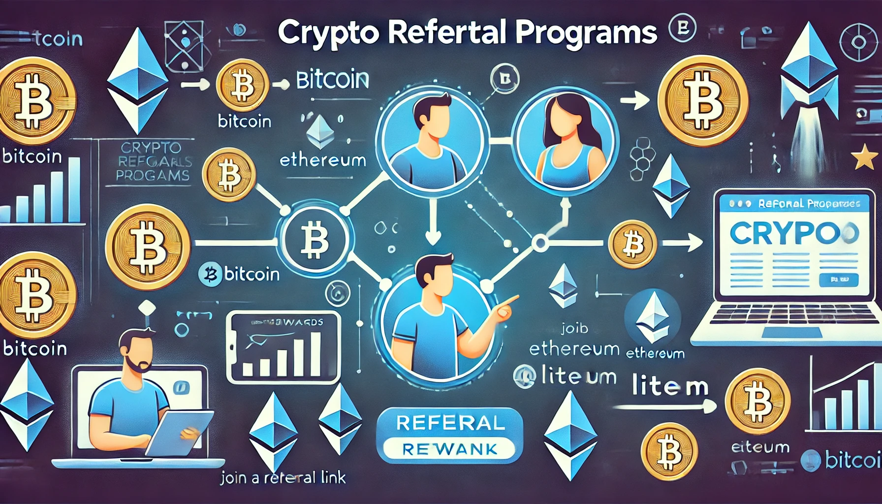 Crypto referral program