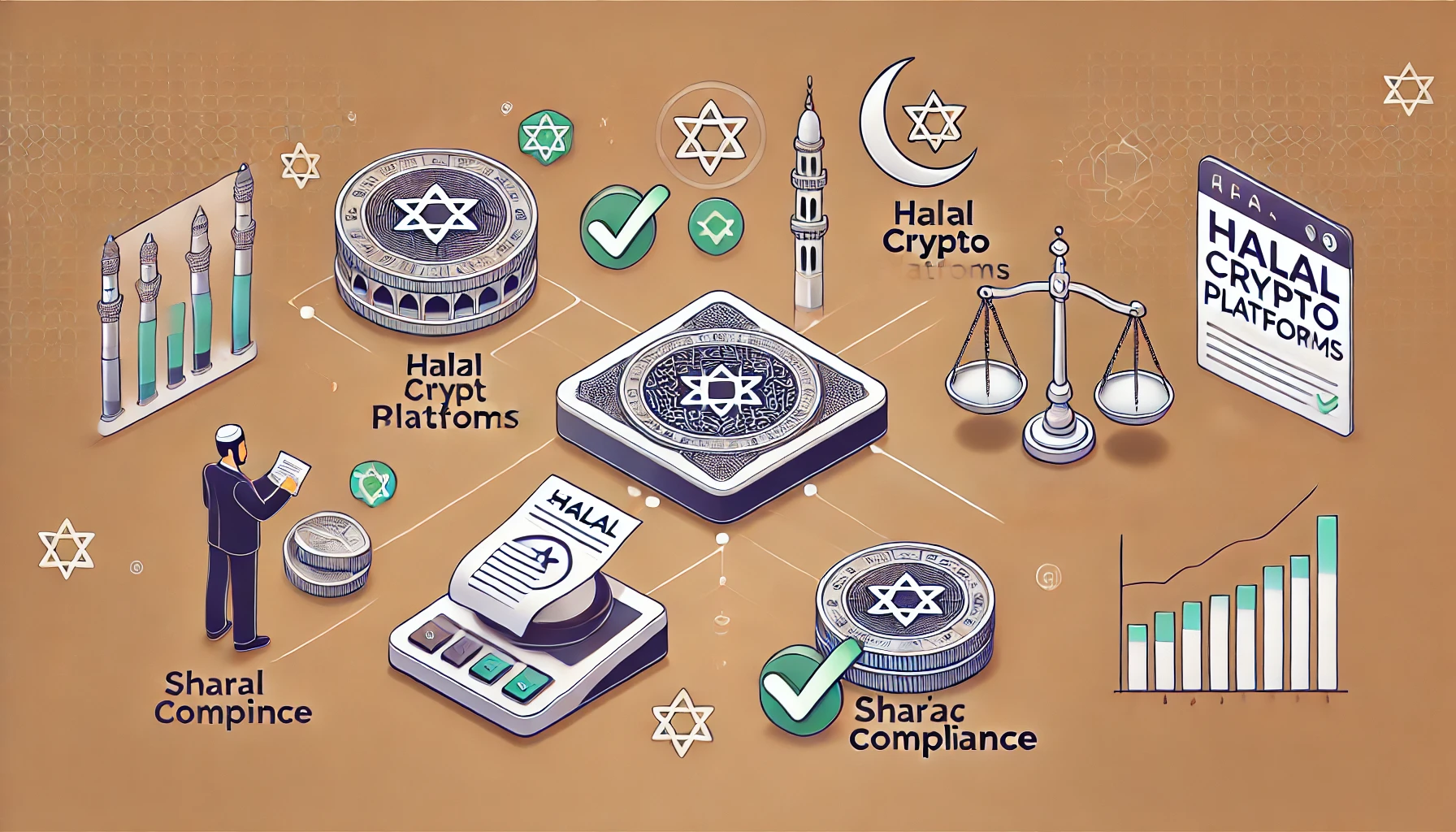 Do halal crypto platforms ensure sharia compliance