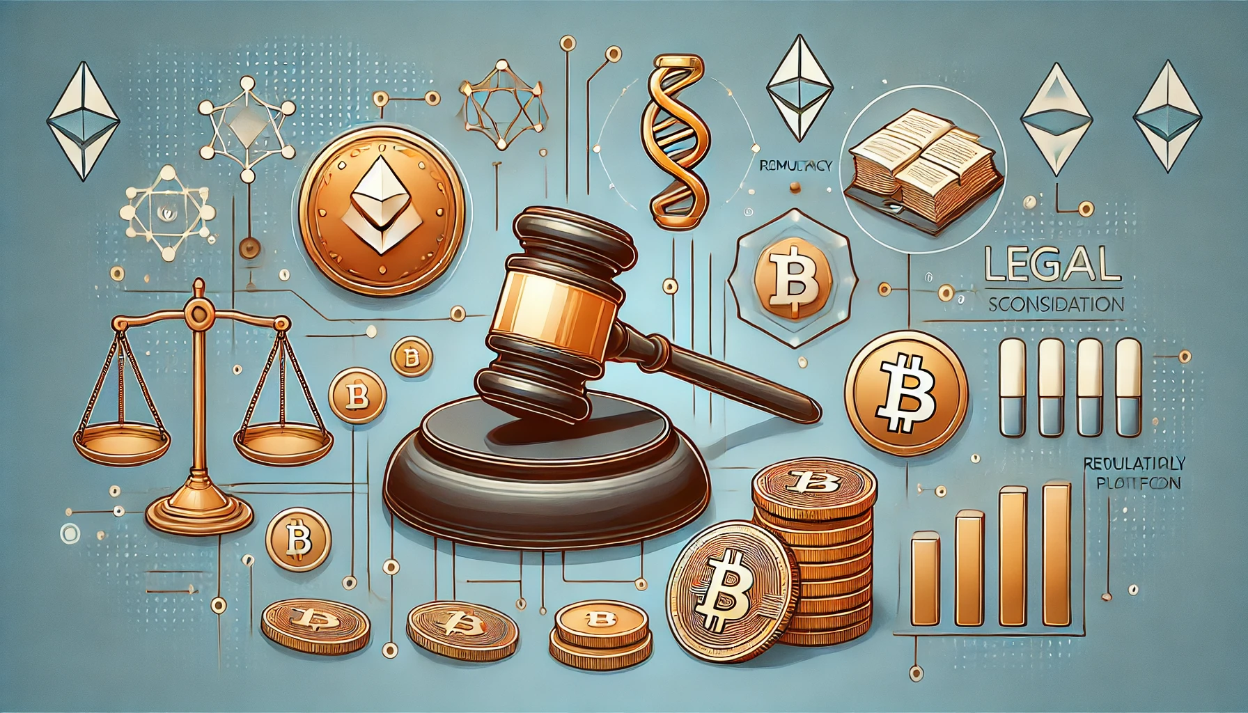 What legal considerations with crypto staking platforms