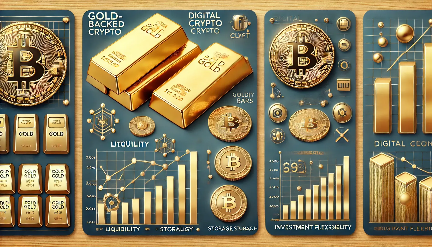 Benefits of gold-backed crypto